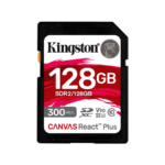 Kingston Canvas React Plus UHS-II SD Card - 128GB