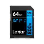 Lexar High-Performance 800x UHS-I SD Card - 64GB